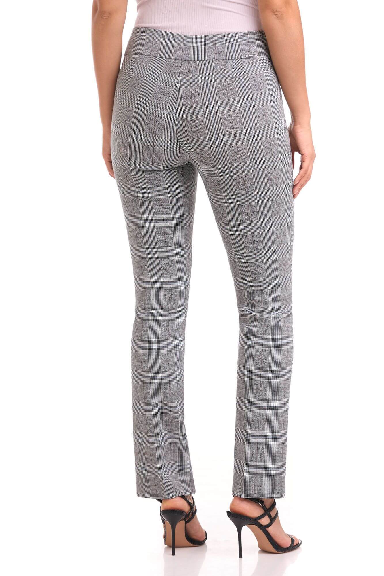 Straight leg pants with tummy control