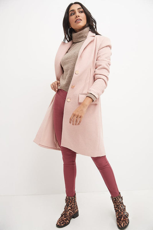 Pull-on skinny pants