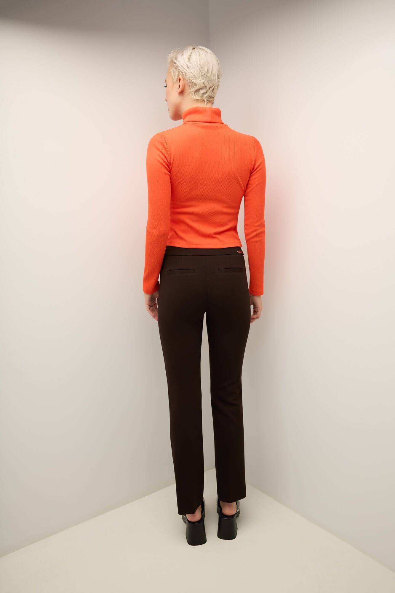 Secret Figure Pull-on Straight Pants with Tummy Control