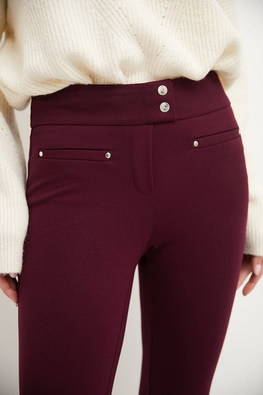 Secret Figure Pull-on Straight Pants with Tummy Control