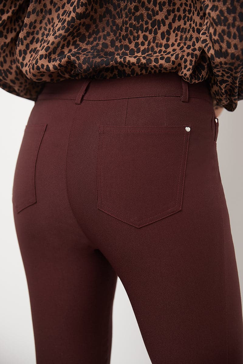 Stretch 5 pocket straight leg pants