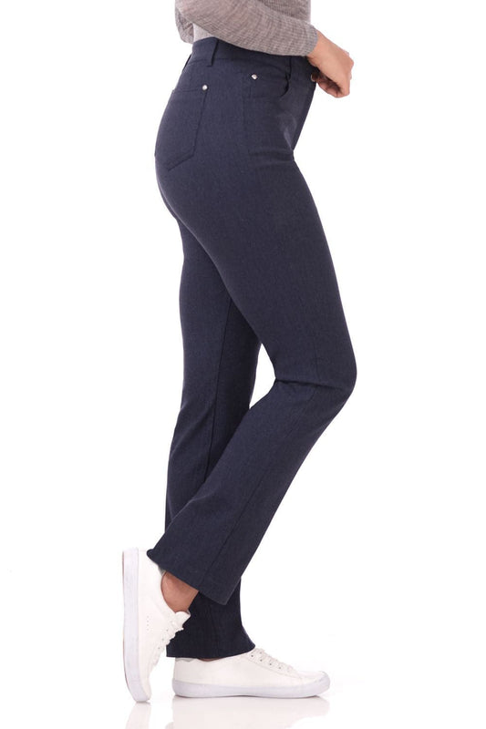Stretch 5 pocket straight leg pants