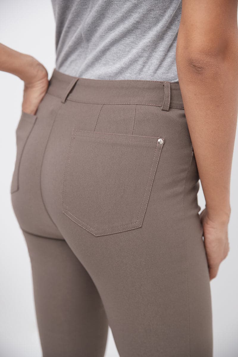 Stretch 5 pocket straight leg pants