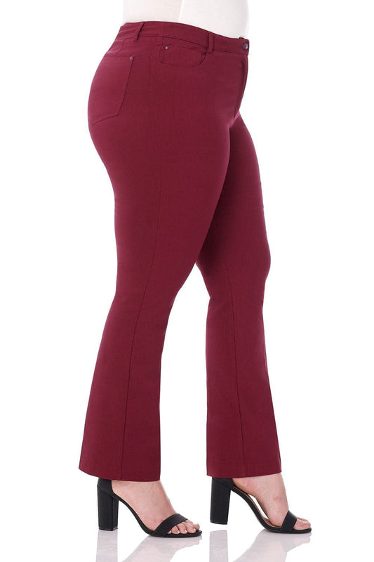 Curvy Tummy Control Pants with 5 Pockets