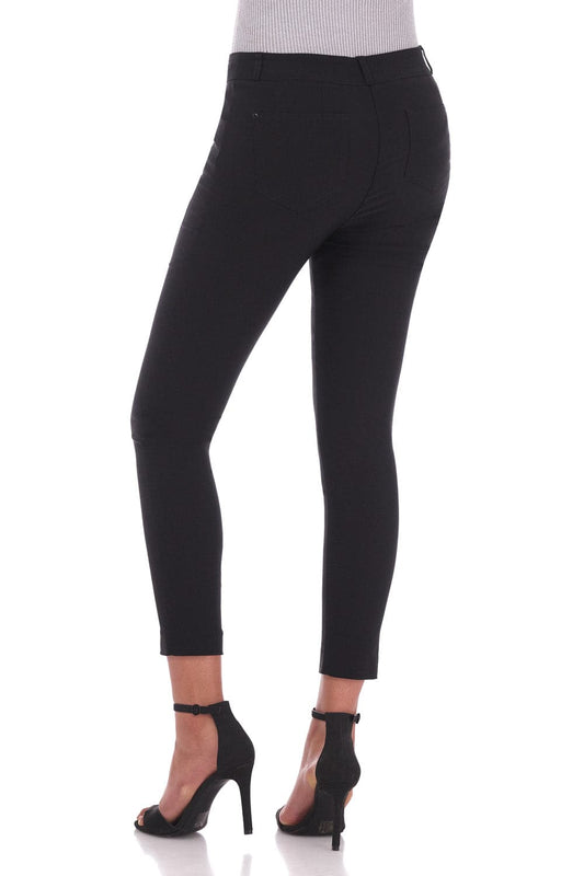 Stretch Ankle Pants with 5 Pockets