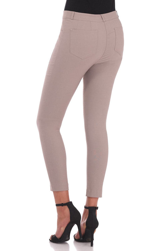 Stretch Ankle Pants with 5 Pockets