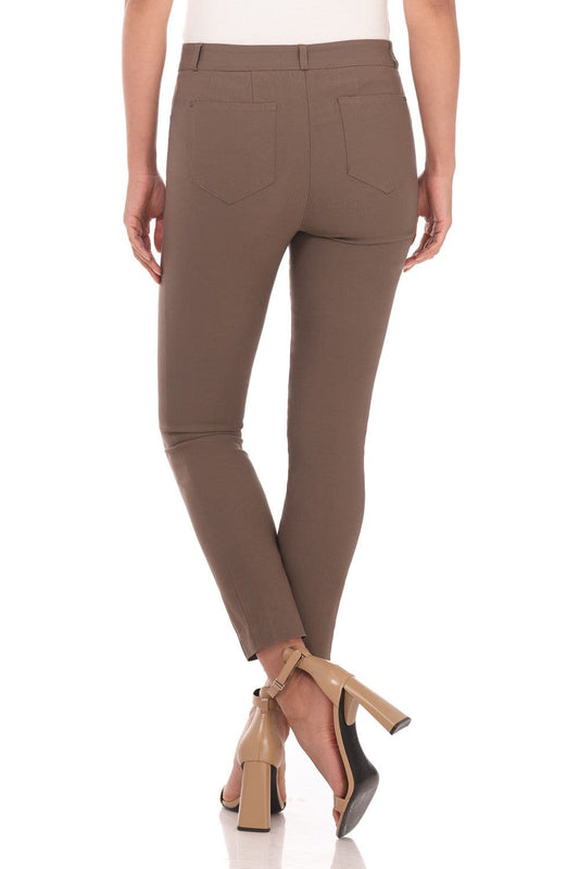 Stretch Ankle Pants with 5 Pockets