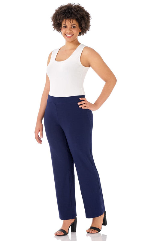 Travel Collection Curvy Straight Leg Pants