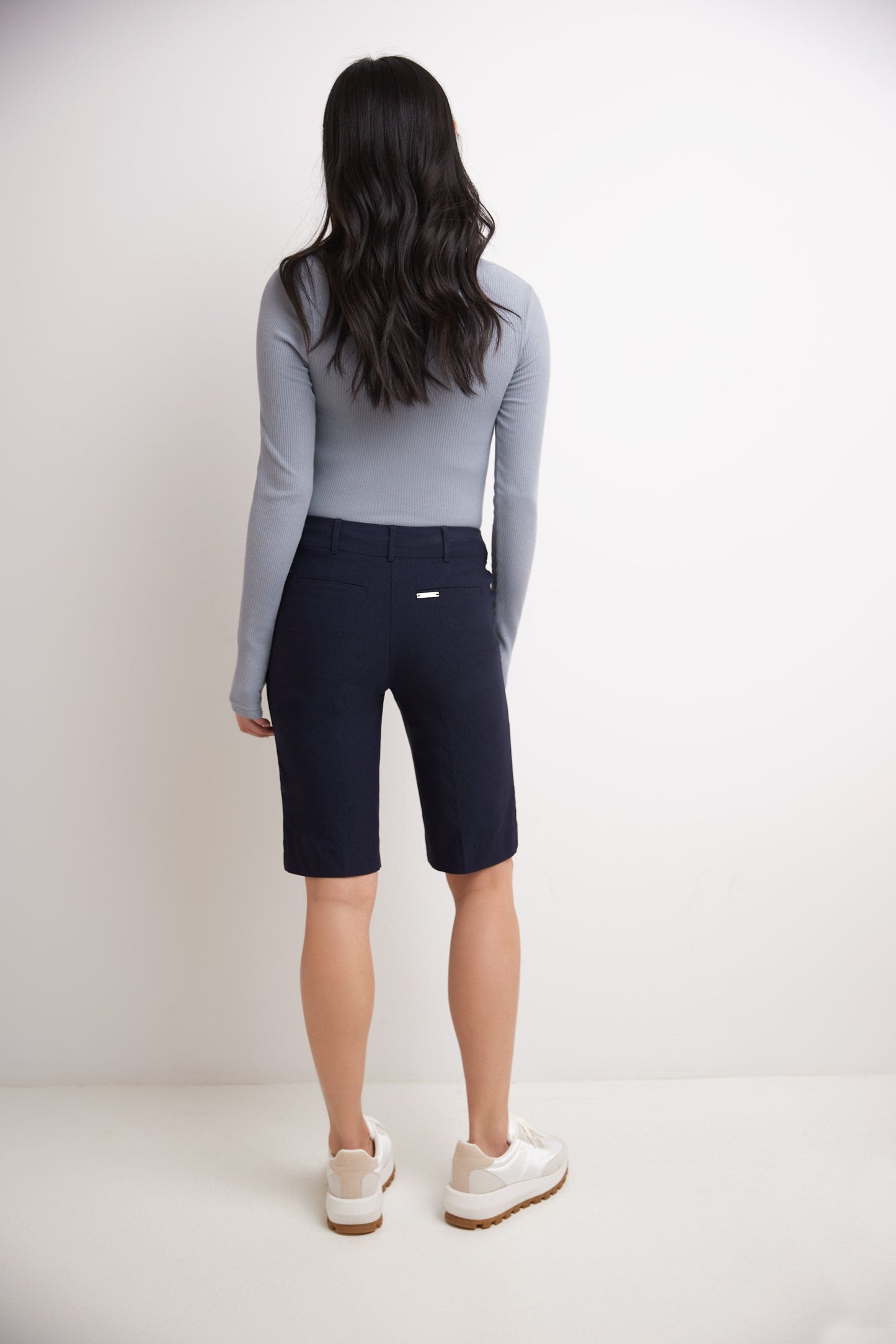 Women’s Classic Bermuda Shorts with Slant Pockets