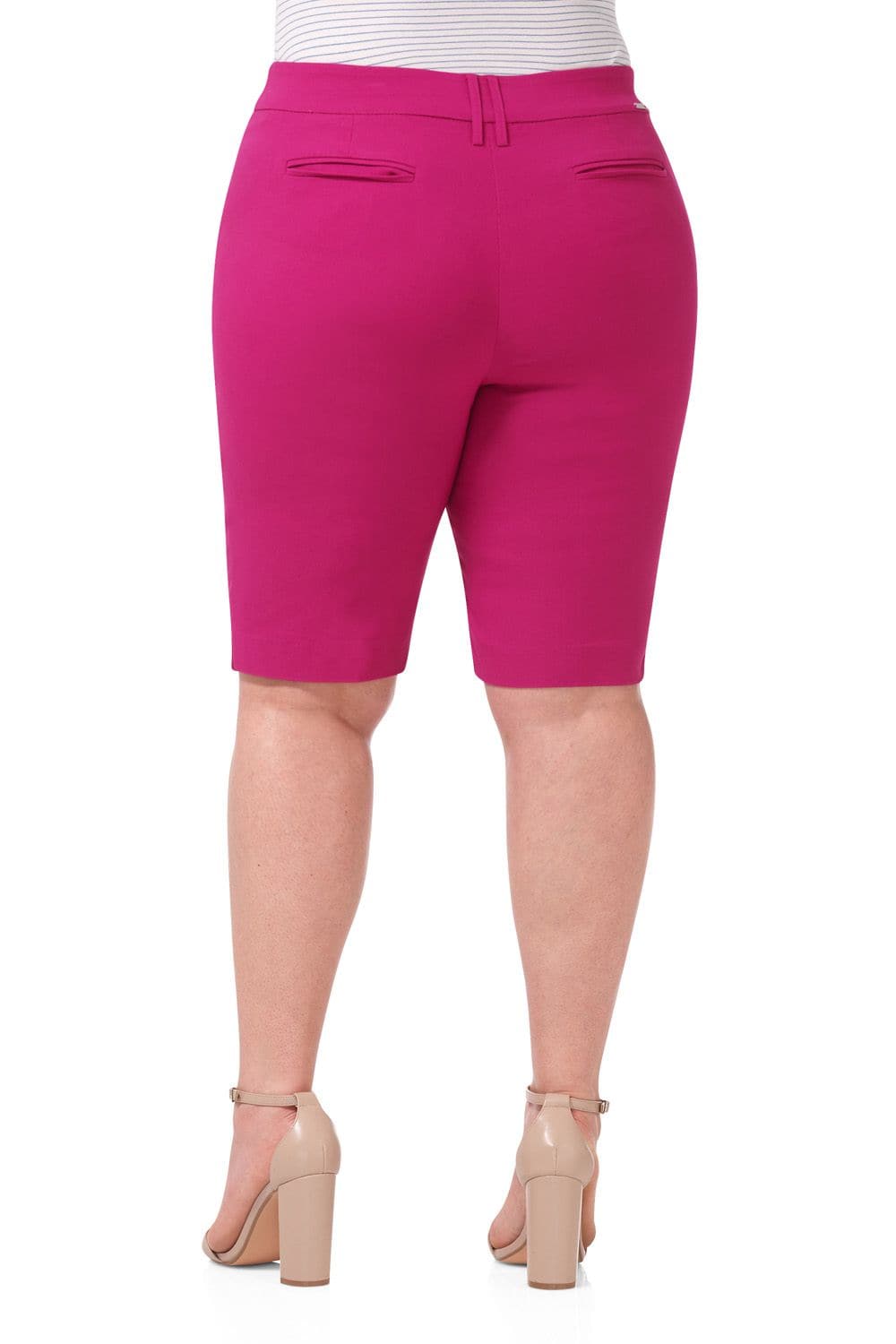 Curvy Pull-on 12” City Shorts with Tummy Control