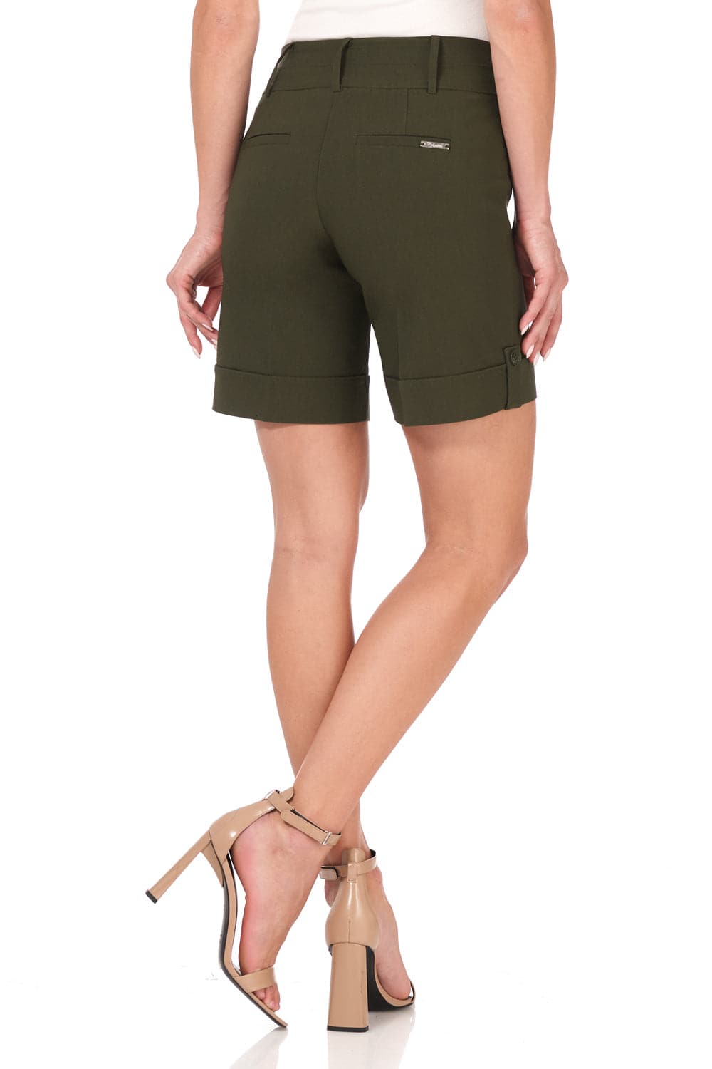 Women’s 8” Classic Shorts with Stitched Cuff