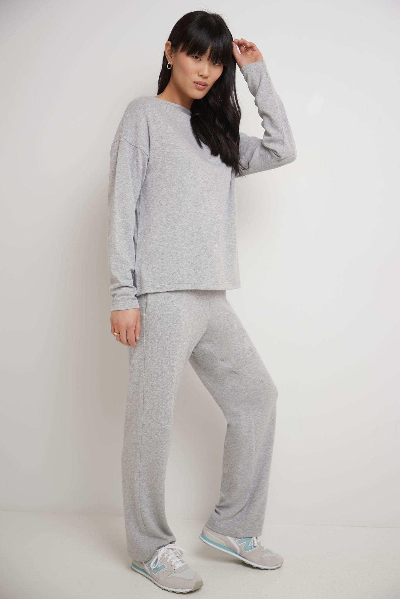 Rekucci Women's Simply Soft Boatneck Knit Top