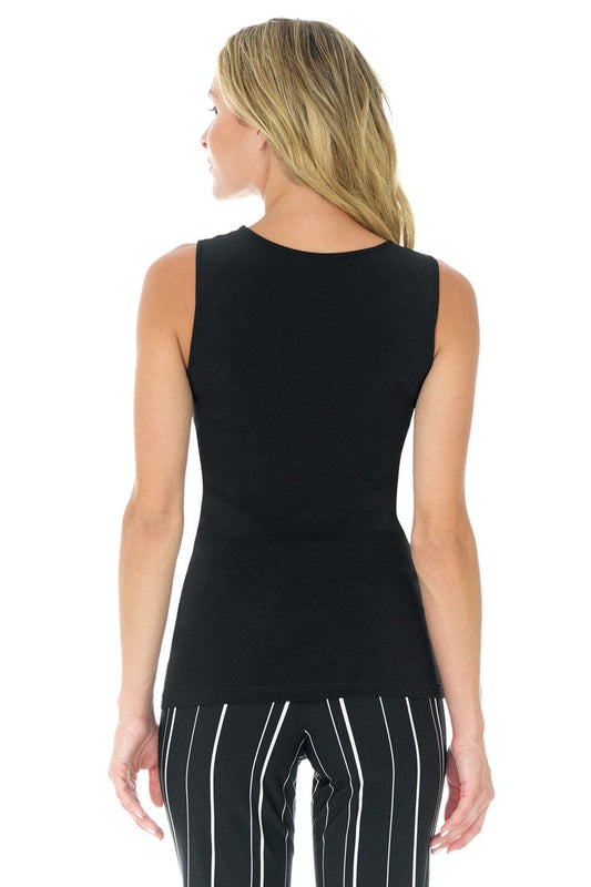 Travel Collection Sleeveless Knit Business Casual Top