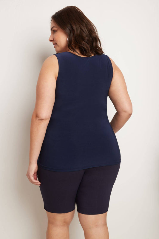 Travel Collection Curvy Business Casual Top for Women