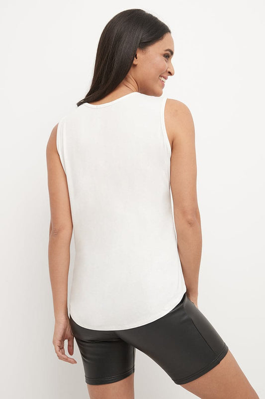 Sleeveless Business Casual Top