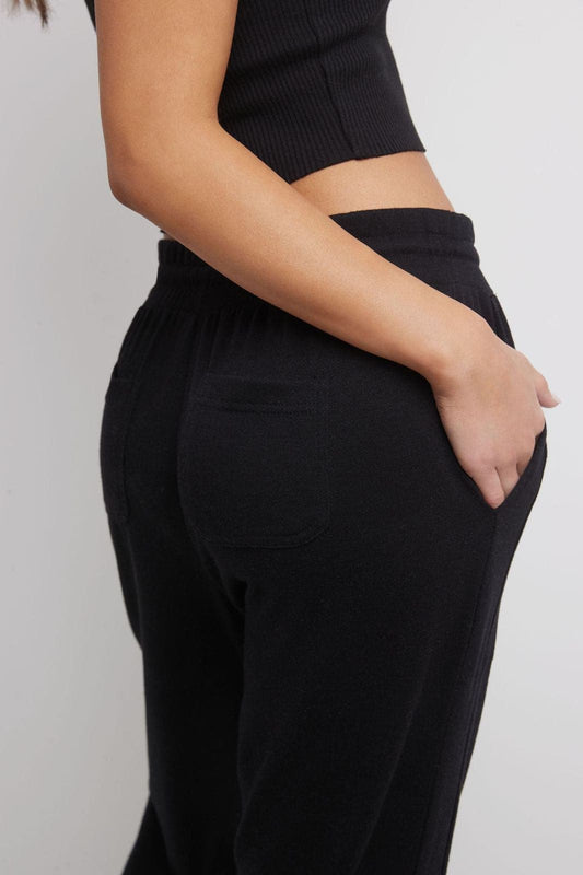 Rekucci Women's Simply Soft Knit Jogger Pants