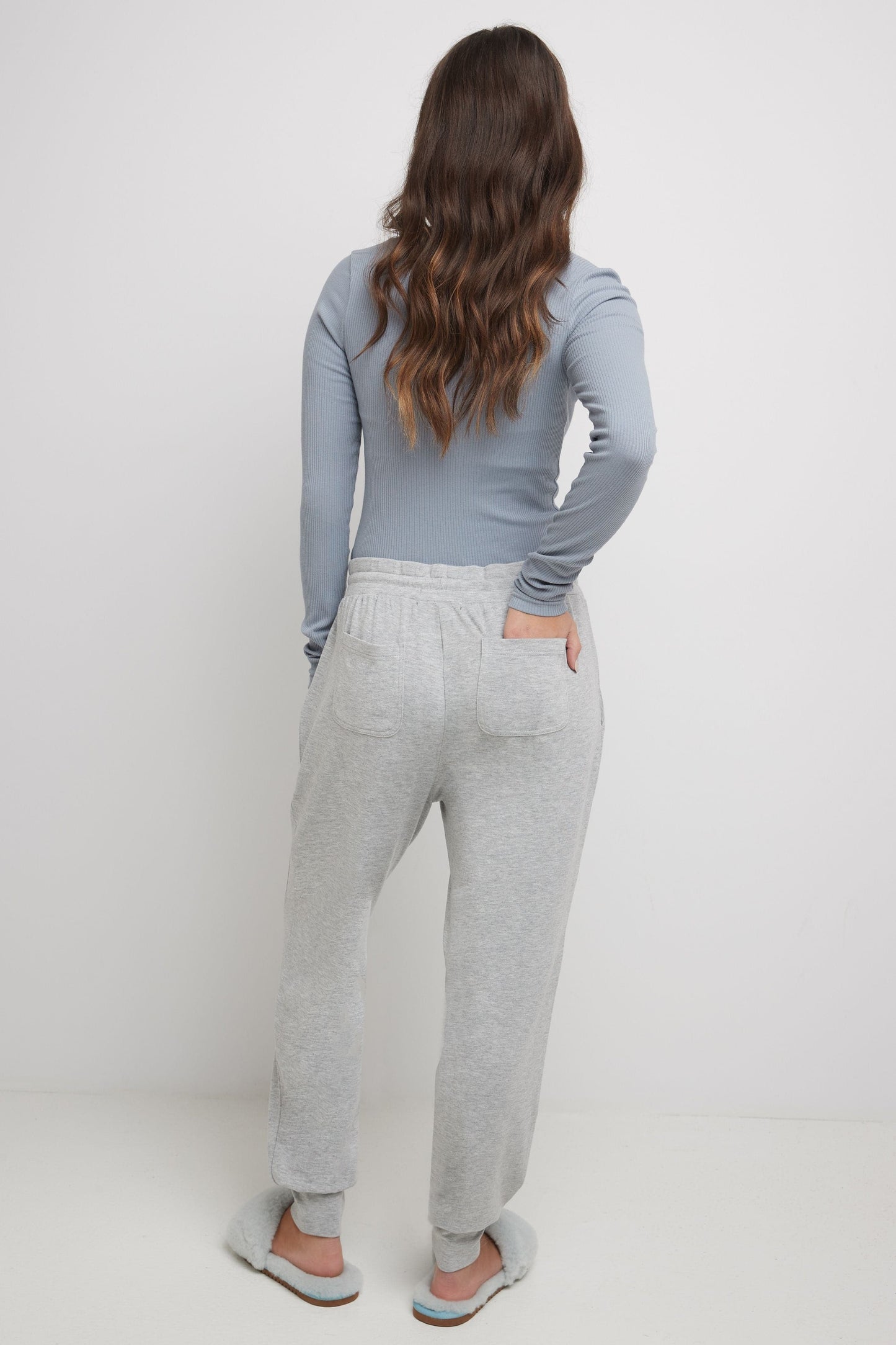 Rekucci Women's Simply Soft Knit Jogger Pants