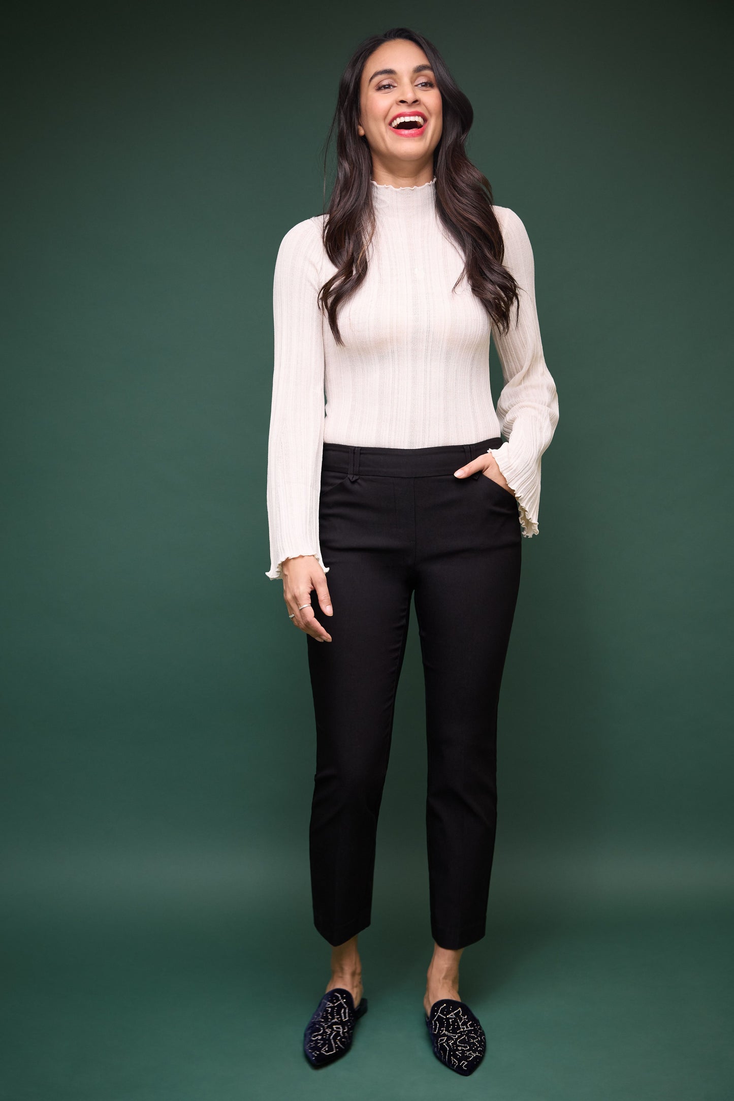 Rekucci EcoCosy Straight Leg Chino Pant with Pockets