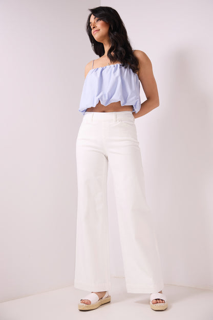 Secret Figure High-Rise Wide-Leg Jeans