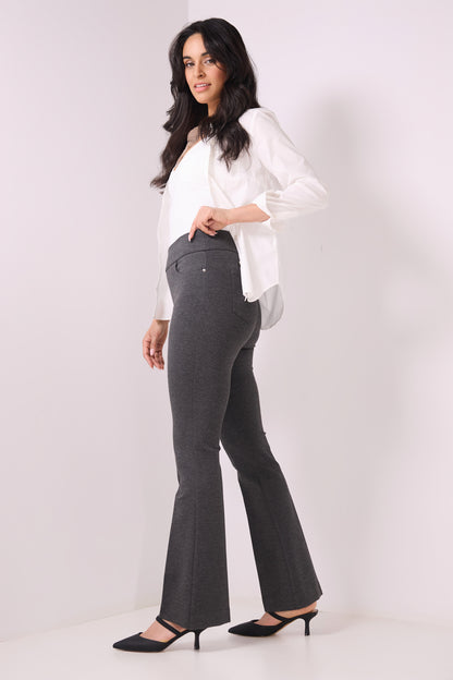 Secret Figure Pull-On Knit Bootcut 5 Pocket Pant