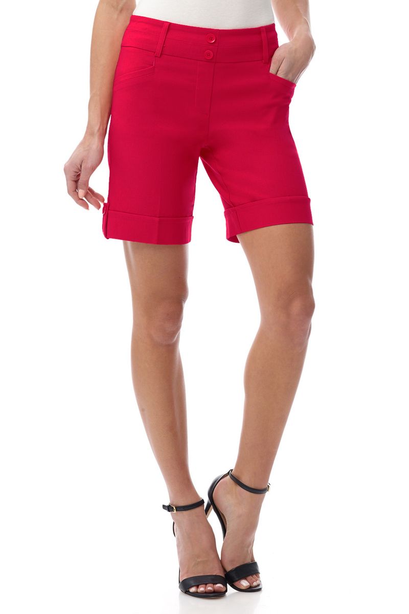 Women’s 8” Classic Shorts with Stitched Cuff