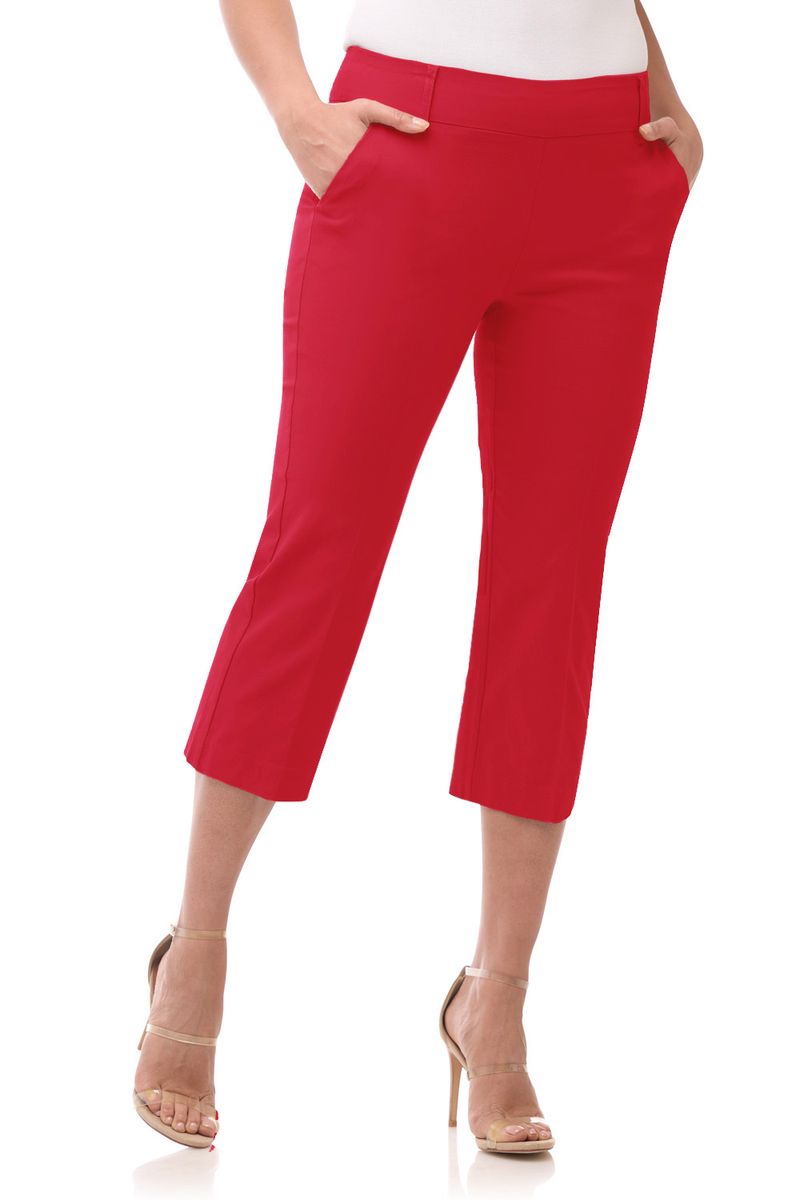 Rekucci EcoCosy Classic Chic Cropped Capri Pant