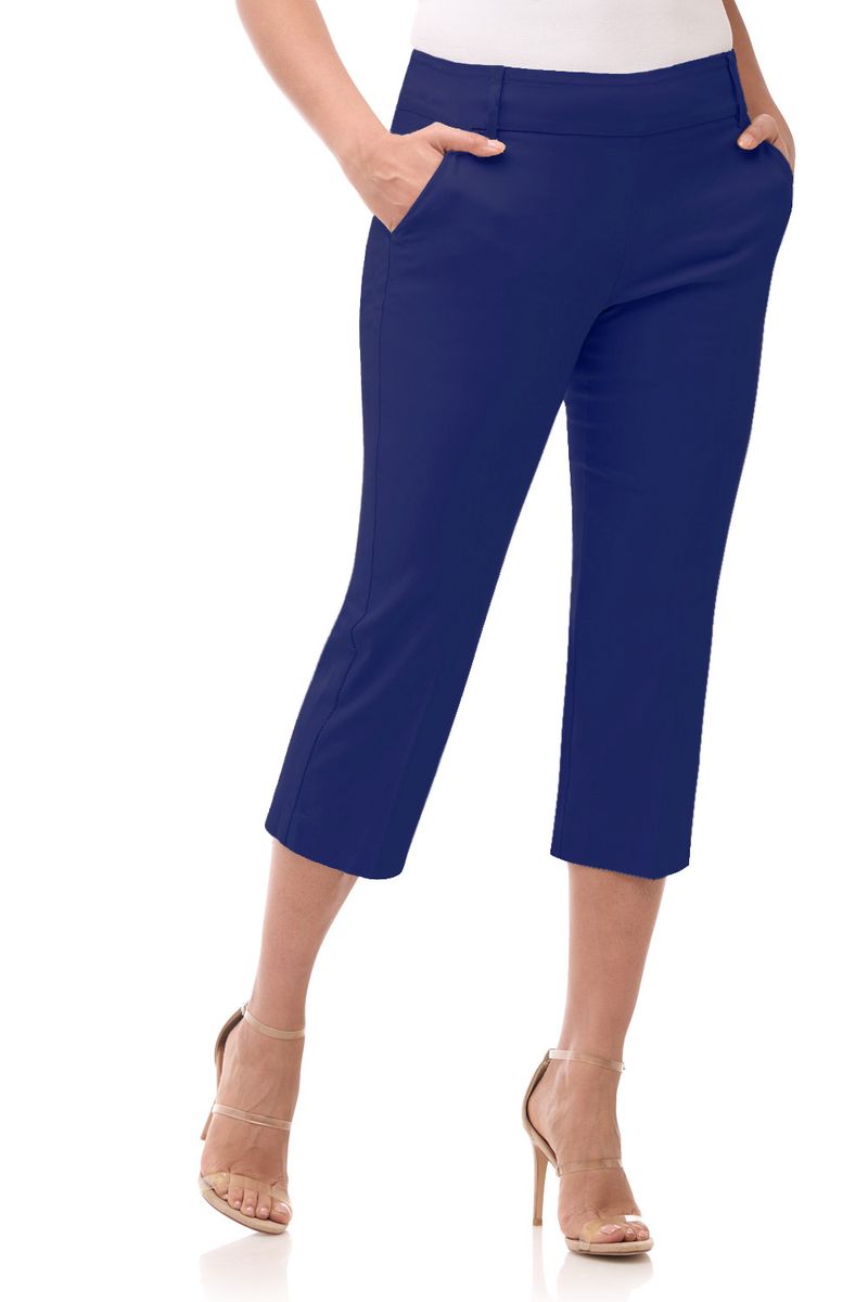 Rekucci EcoCosy Classic Chic Cropped Capri Pant