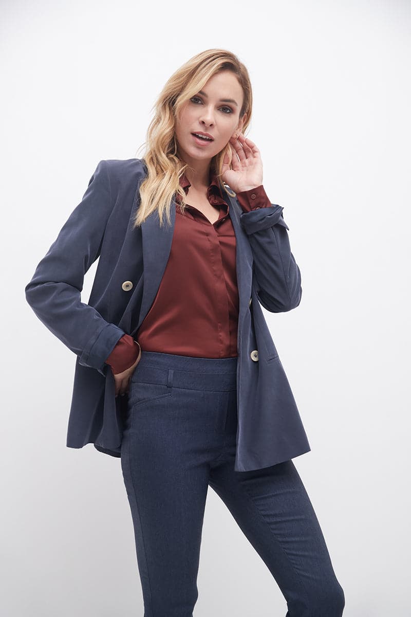 Slimming classic pants