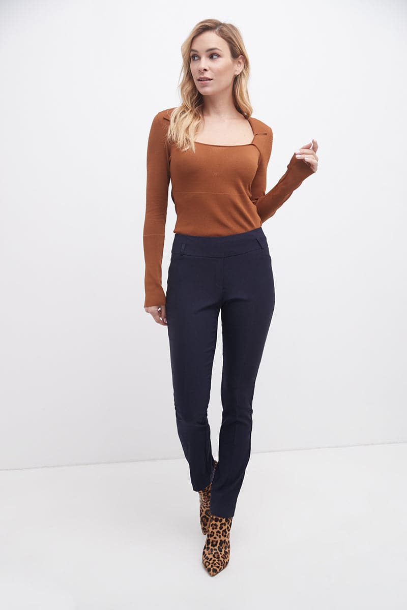 Slimming classic pants