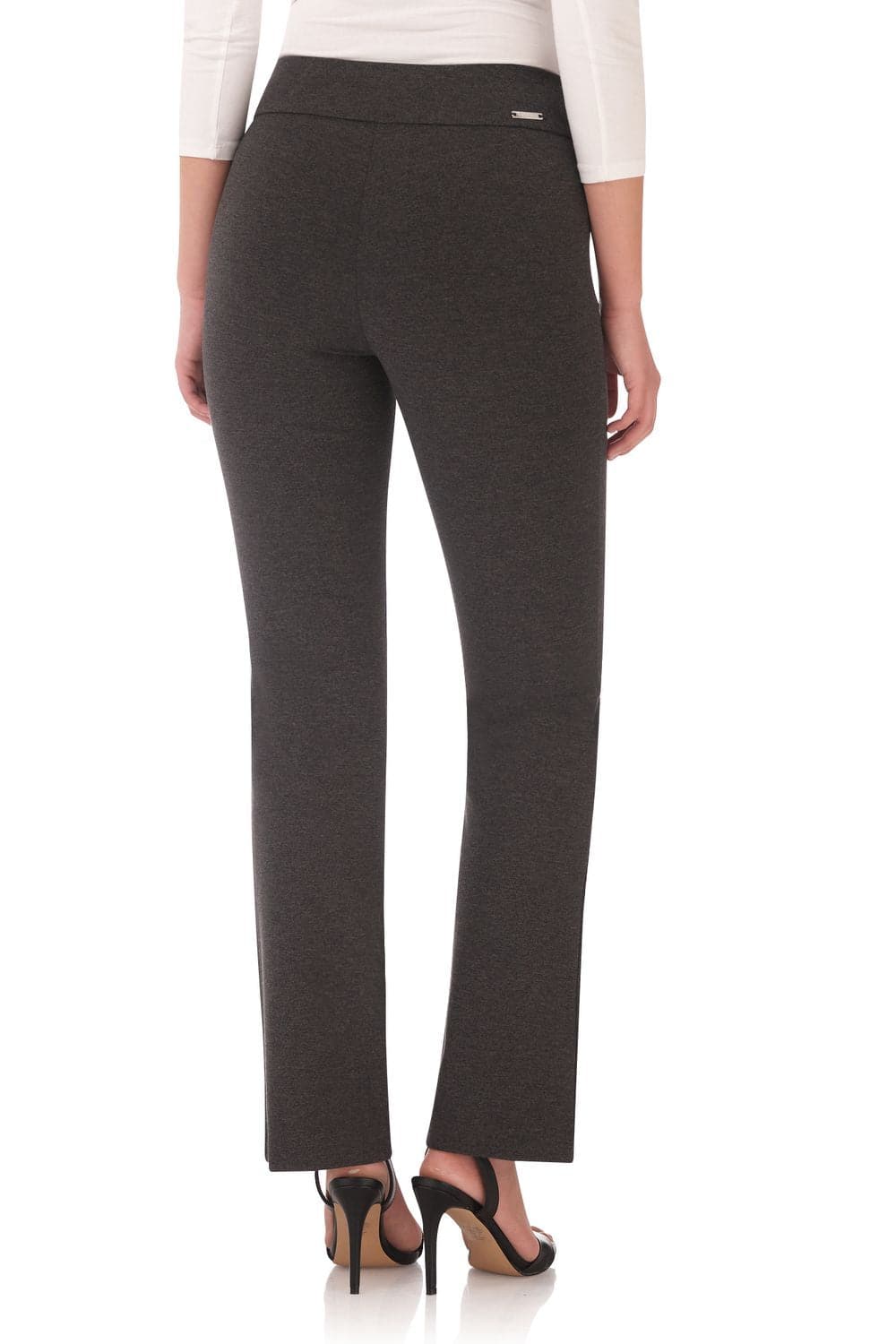 Rekucci Women's Ease Into Comfort 4 Season Knit Bootcut Pant w/ Tummy Control