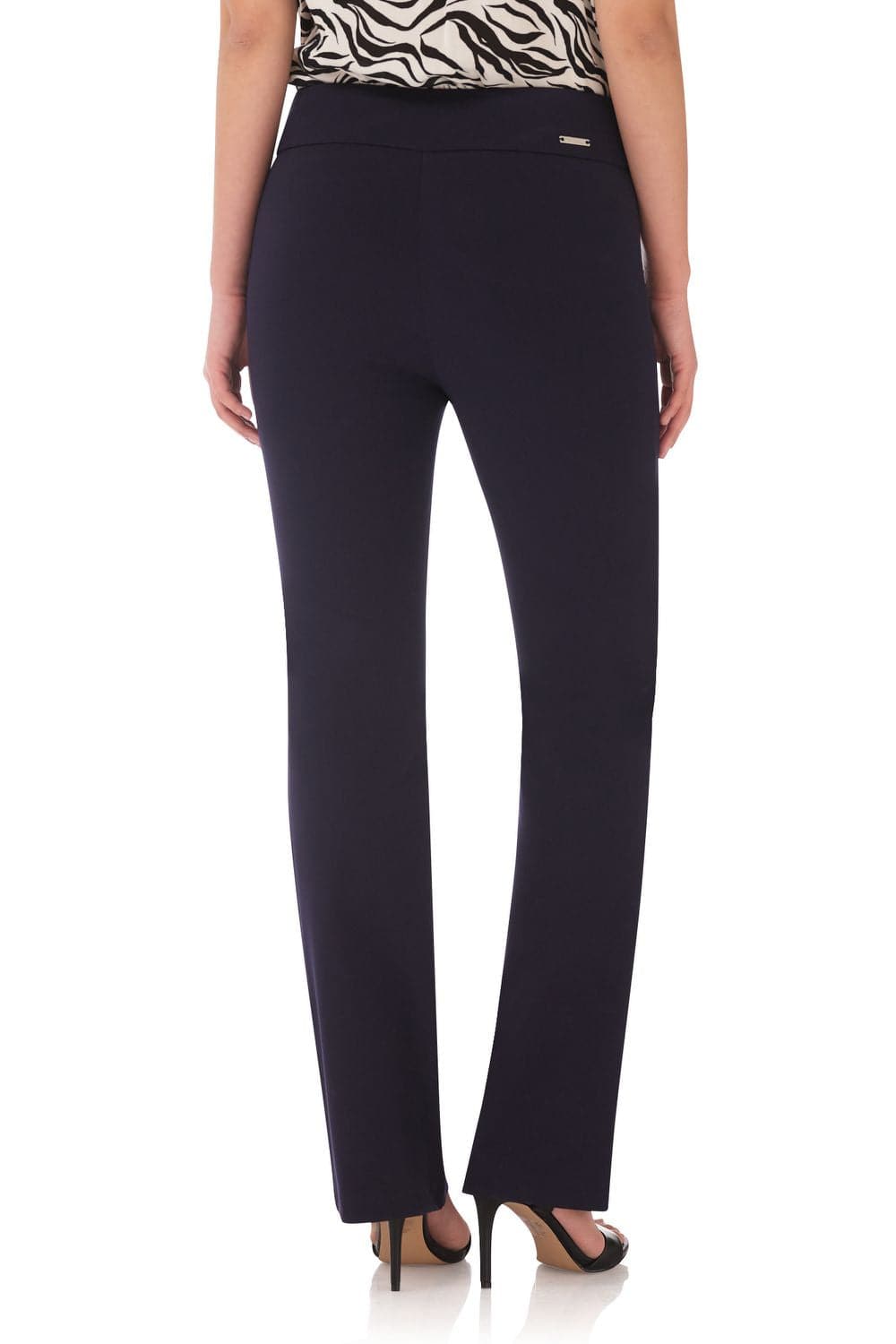 Rekucci Women's Ease Into Comfort 4 Season Knit Bootcut Pant w/ Tummy Control