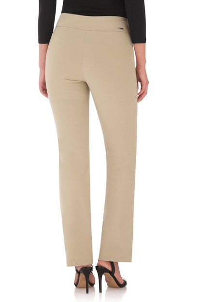 Rekucci Women's Ease Into Comfort 4 Season Knit Bootcut Pant w/ Tummy Control
