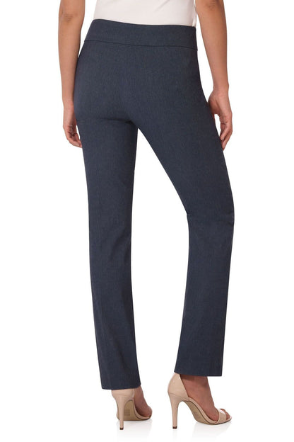 Straight leg pants with tummy control