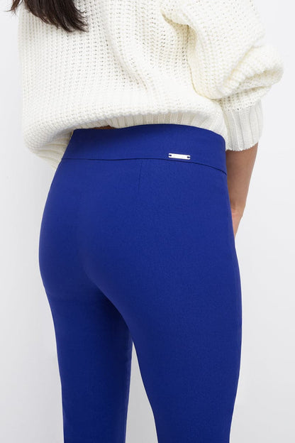 Straight leg pants with tummy control