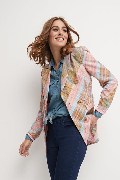 Secret Figure Pull-on Straight Leg Jeans with 5 real pockets