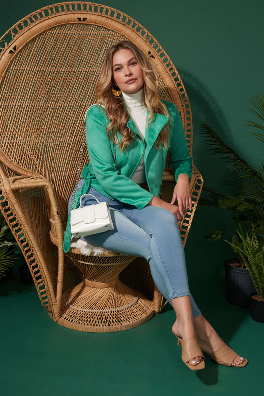 Skinny Pull-On Jeans with 5 Pocket Styling