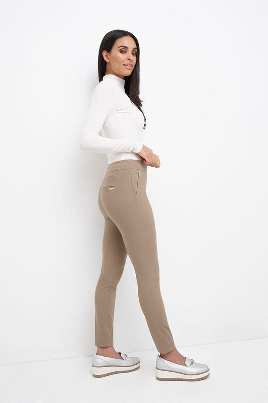 Pull-on skinny pants