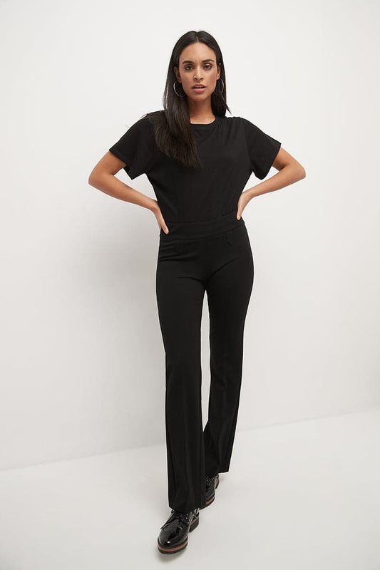 Secret Figure Pull-on Bootcut Pants with Tummy Control