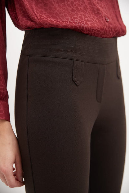 Secret Figure Pull-on Bootcut Pants with Tummy Control