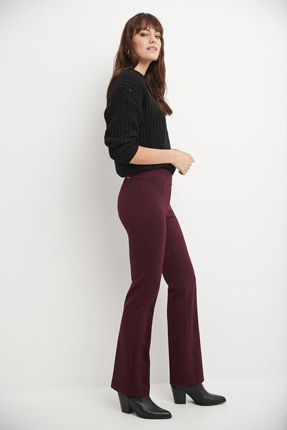 Secret Figure Pull-on Bootcut Pants with Tummy Control