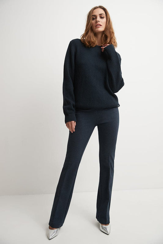 Secret Figure Pull-on Bootcut Pants with Tummy Control