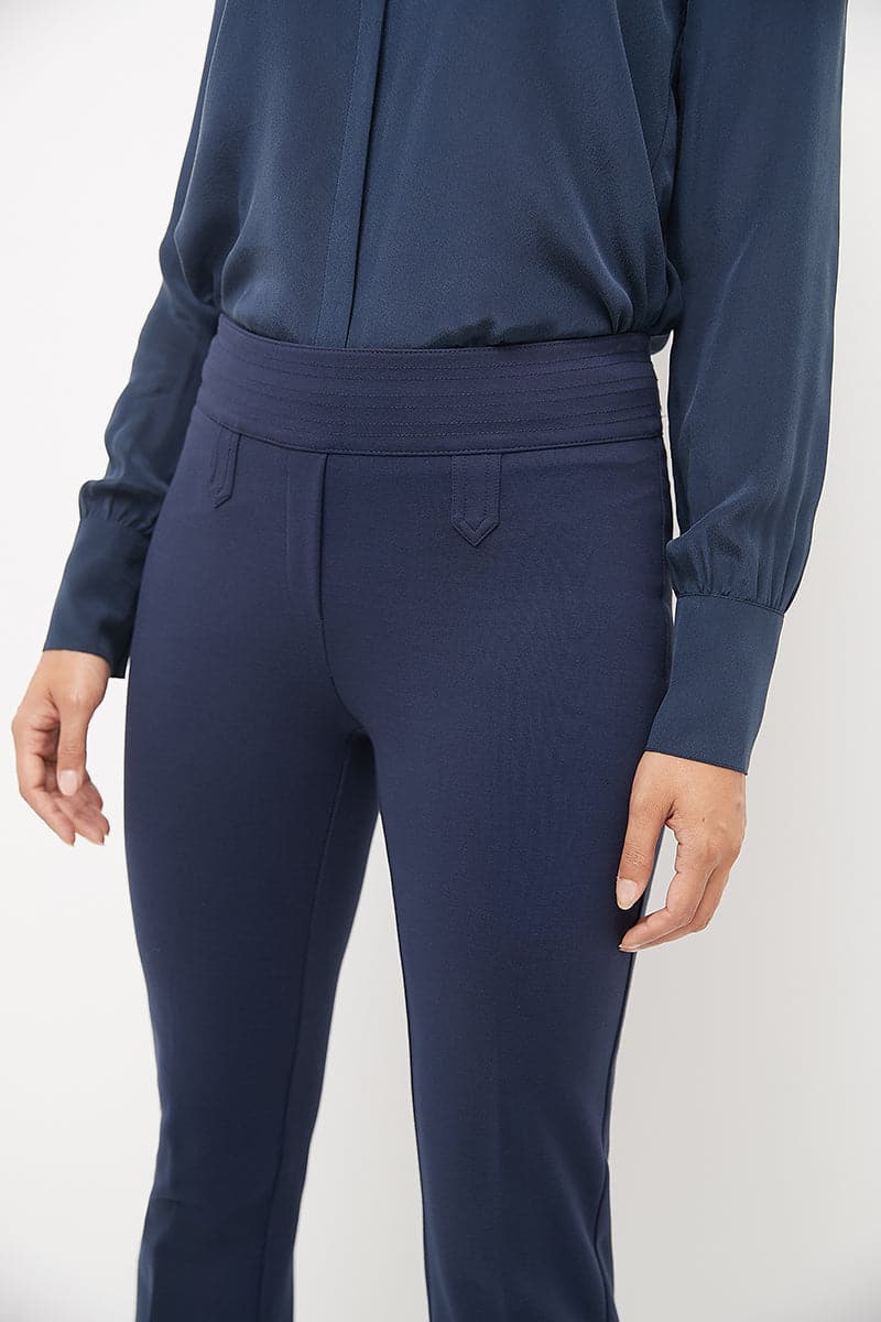 Secret Figure Pull-on Bootcut Pants with Tummy Control