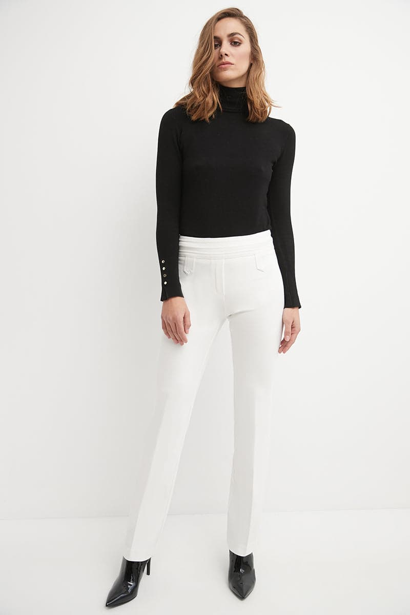 Secret Figure Pull-on Bootcut Pants with Tummy Control