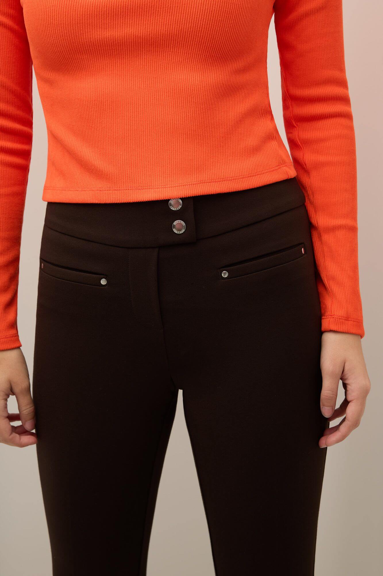 Secret Figure Pull-on Straight Pants with Tummy Control