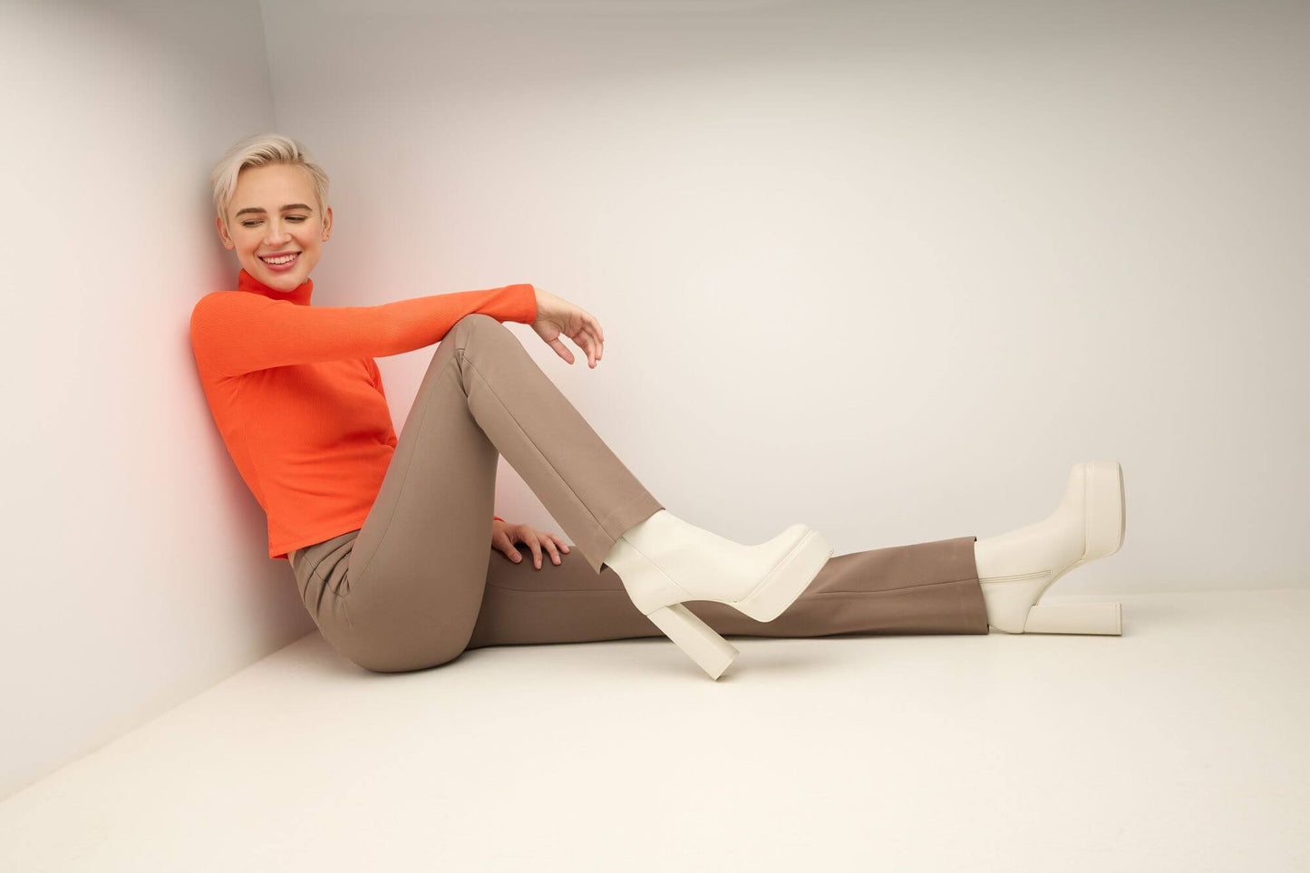 Secret Figure Pull-on Straight Pants with Tummy Control