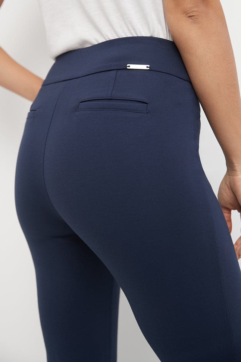 Secret Figure Pull-on Straight Pants with Tummy Control