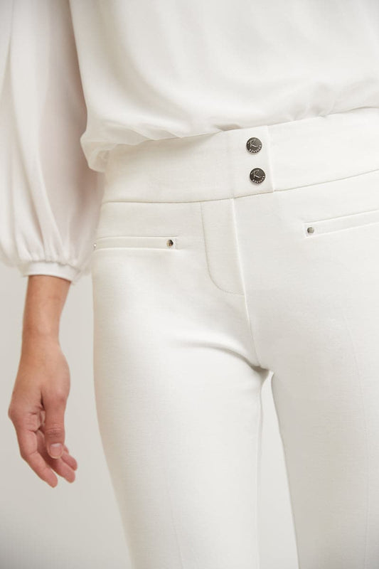 Secret Figure Pull-on Straight Pants with Tummy Control