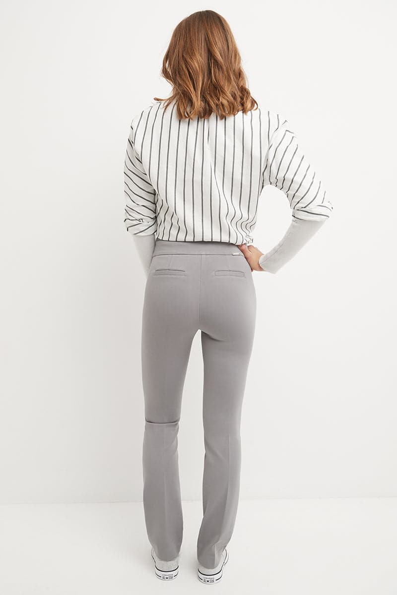 Secret Figure Pull-on Straight Pants with Tummy Control