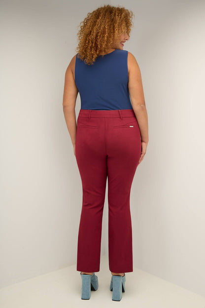 Curvy Pull-on Barely Bootcut Classic Pants