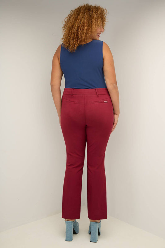 Curvy Pull-on Barely Bootcut Classic Pants